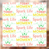 今日の瞬間、スパークライフトートバッグ ウィンドウサイン (シート2)