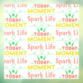 今日の瞬間、スパークライフトートバッグ ウィンドウサイン (シート3)