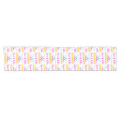 今日の瞬間、スパークライフトートバッグ ショートテーブルランナー (横)