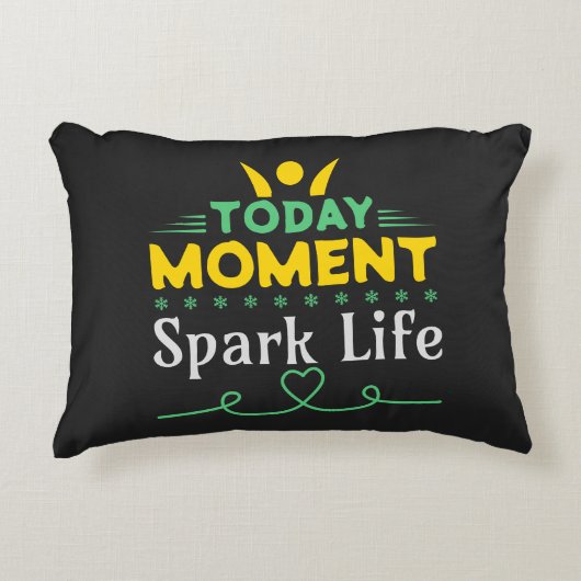 今日の瞬間、Spark Life アクセントクッション (正面)