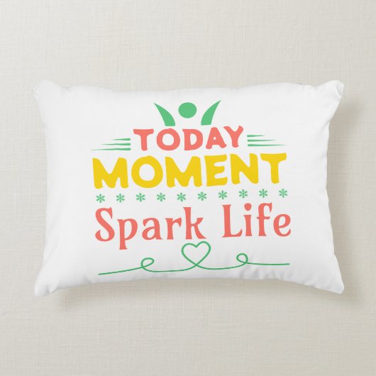 今日の瞬間、Spark Life アクセントクッション (正面)