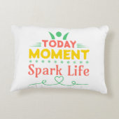 今日の瞬間、Spark Life アクセントクッション (裏面)