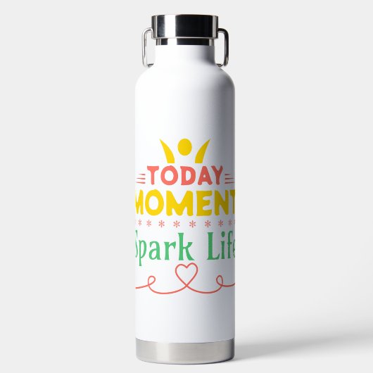 今日の瞬間、Spark Life ウォーターボトル (正面)