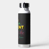 今日の瞬間、Spark Life ウォーターボトル (左面)