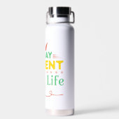 今日の瞬間、Spark Life ウォーターボトル (背面)
