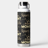 今日の瞬間、Spark Life ウォーターボトル (背面)