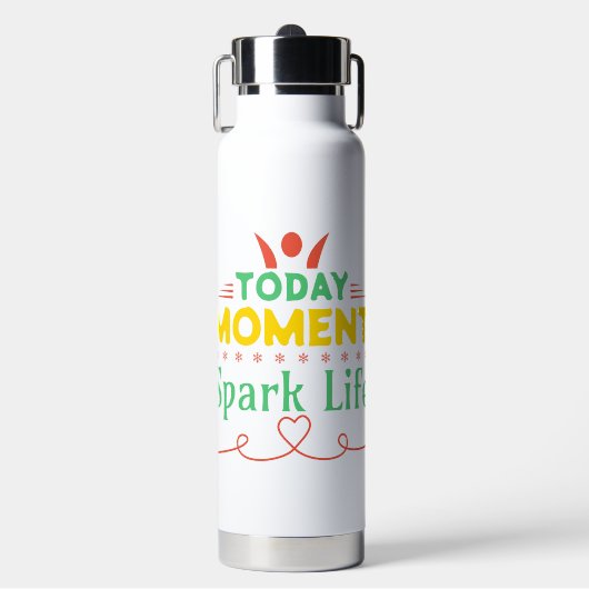 今日の瞬間、Spark Life ウォーターボトル (正面)