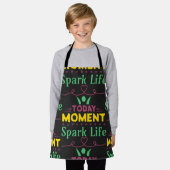 今日の瞬間、Spark Life エプロン (着用した状態)