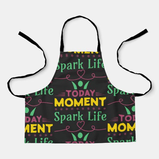 今日の瞬間、Spark Life エプロン (正面)