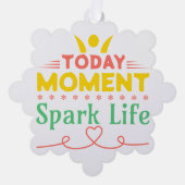 今日の瞬間、Spark Life オーナメントカード (正面)