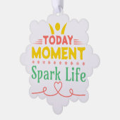 今日の瞬間、Spark Life オーナメントカード (左)