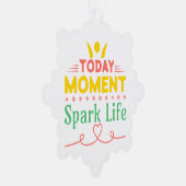 今日の瞬間、Spark Life オーナメントカード (右)