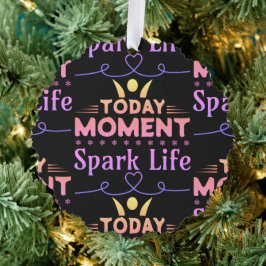 今日の瞬間、Spark Life オーナメントカード