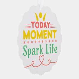 今日の瞬間、Spark Life オーナメントカード