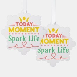 今日の瞬間、Spark Life オーナメントカード