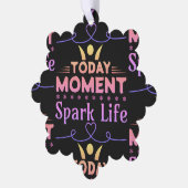 今日の瞬間、Spark Life オーナメントカード (左)
