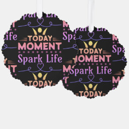 今日の瞬間、Spark Life オーナメントカード