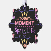 今日の瞬間、Spark Life オーナメントカード (左)