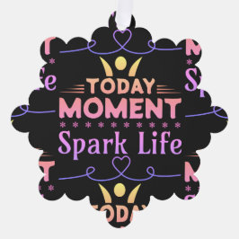 今日の瞬間、Spark Life オーナメントカード