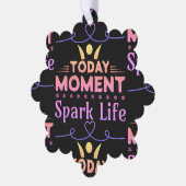 今日の瞬間、Spark Life オーナメントカード (左)