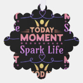 今日の瞬間、Spark Life オーナメントカード (正面)