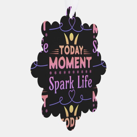 今日の瞬間、Spark Life オーナメントカード (右)