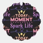 今日の瞬間、Spark Life オーナメントカード (正面)