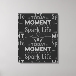今日の瞬間、Spark Life キャンバスプリント