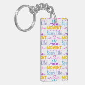 今日の瞬間、Spark Life キーホルダー (正面左)