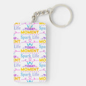 今日の瞬間、Spark Life キーホルダー (裏面)