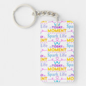今日の瞬間、Spark Life キーホルダー (正面)