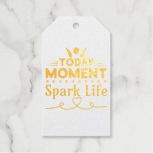 今日の瞬間、Spark Life ギフトタグ