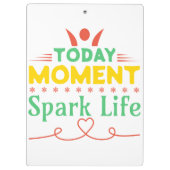 今日の瞬間、Spark Life クリップボード (裏面)