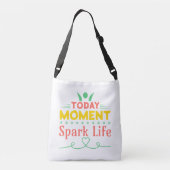 今日の瞬間、Spark Life クロスボディバッグ (裏面)
