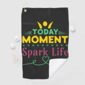 今日の瞬間、Spark Life ゴルフタオル (インサイチュ)