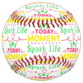 今日の瞬間、Spark Life ソフトボール (裏面)