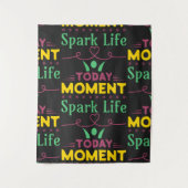 今日の瞬間、Spark Life タペストリー (正面)