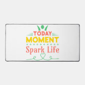 今日の瞬間、Spark Life デスクマット (正面)