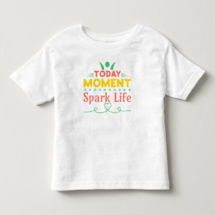 今日の瞬間、Spark Life トドラーTシャツ