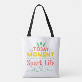 今日の瞬間、Spark Life トートバッグ (裏面)