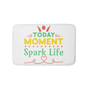 今日の瞬間、Spark Life バスマット