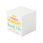 今日の瞬間、Spark Life フォトキューブ (裏面アングル)