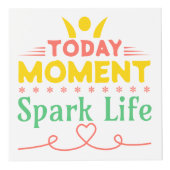 今日の瞬間、Spark Life フォトキューブ (正面)