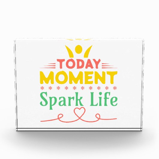 今日の瞬間、Spark Life フォトブロック (正面)