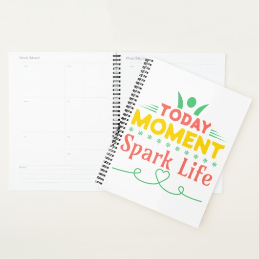 今日の瞬間、Spark Life プランナー手帳 (ディスプレー)