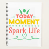 今日の瞬間、Spark Life プランナー手帳 (正面)