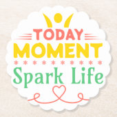 今日の瞬間、Spark Life ペーパーコースター (正面)