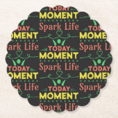 今日の瞬間、Spark Life ペーパーコースター (正面)