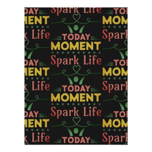 今日の瞬間、Spark Life ポスター (正面)