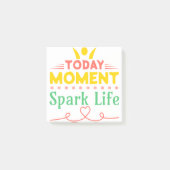 今日の瞬間、Spark Life ポストイット (正面)